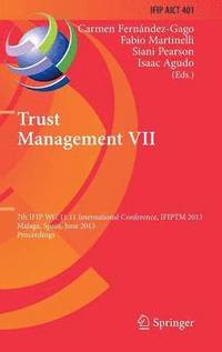 Trust Management VII (inbunden)