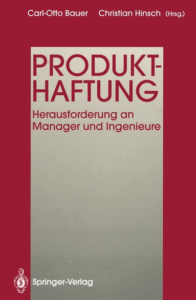Produkthaftung (inbunden)