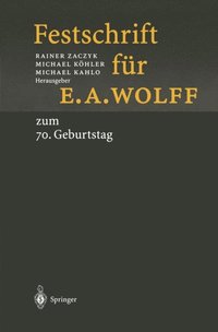Festschrift für E.A. Wolff (e-bok)