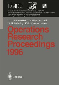 Operations Research Proceedings 1996 (e-bok)