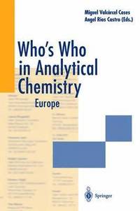 Whos Who in Analytical Chemistry (hftad)