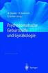 Psychosomatische Geburtshilfe und Gynkologie