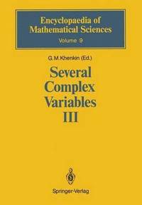 Several Complex Variables III (hftad)