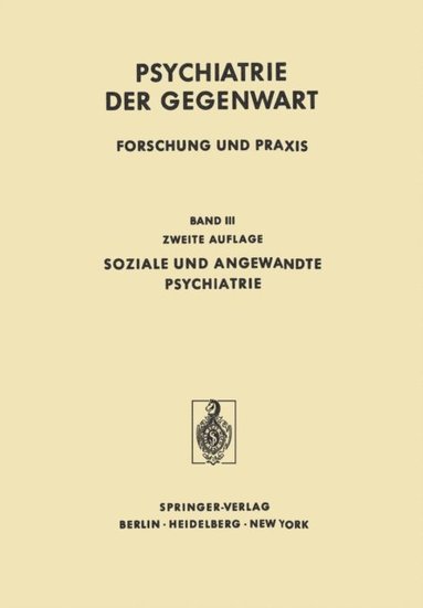 Soziale und Angewandte Psychiatrie (h�ftad)