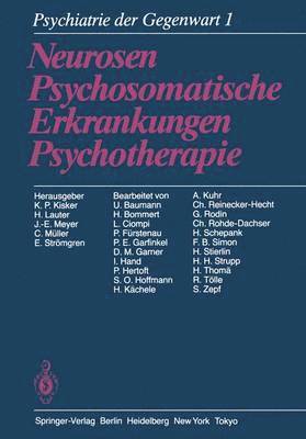 Psychiatrie der Gegenwart (inbunden)