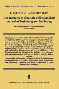Der Diabetes Mellitus als Volkskrankheit und seine Beziehung zur Ernhrung (hftad)