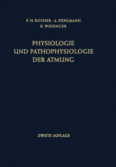 Physiologie und Pathophysiologie der Atmung (e-bok)