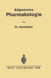 Allgemeine Pharmakologie (e-bok)