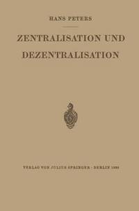 Zentralisation und Dezentralisation (hftad)