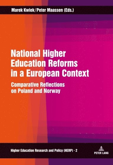 National Higher Education Reforms in a European Context (e-bok)