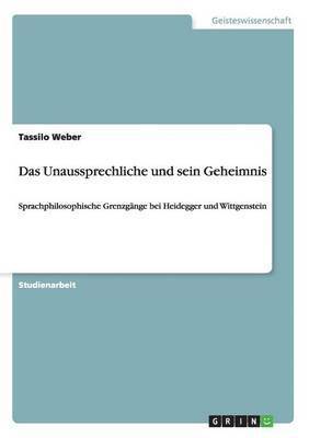 Unaussprechliche und sein Geheimnis (h�ftad)