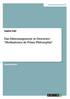 Das Damonargument in Descartes' 'Meditationes de Prima Philosophia'