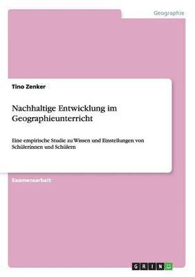 Nachhaltige Entwicklung im Geographieunterricht