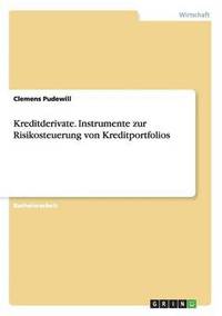 Kreditderivate Instrumente Zur Risikosteuerung Von Kreditportfolios Av Clemens Pudewill Häftad - 