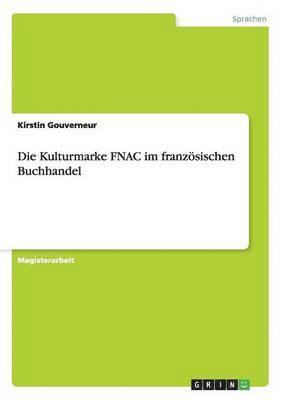 Kulturmarke FNAC im franz�sischen Buchhandel (h�ftad)