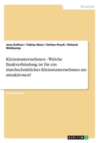 Kleinstunternehmen - Welche Bankverbindung ist fur ein durchschnittliches Kleinstunternehmen am attraktivsten? (hftad)