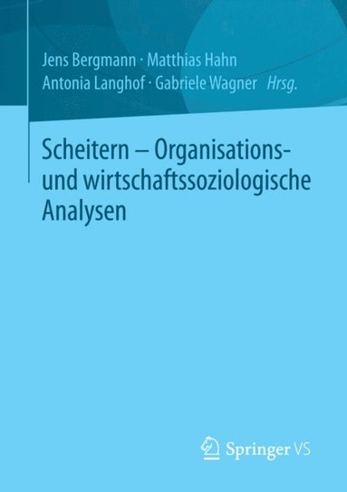 Scheitern - Organisations- und wirtschaftssoziologische Analysen (inbunden)