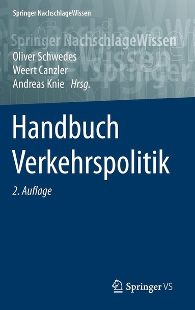 Handbuch Verkehrspolitik (inbunden)