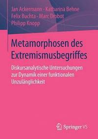 Metamorphosen Des Extremismusbegriffes (häftad)