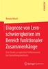 Diagnose von Lernschwierigkeiten im Bereich funktionaler Zusammenh�nge