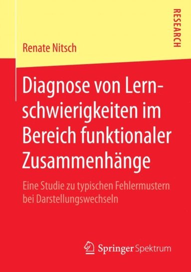 Diagnose von Lernschwierigkeiten im Bereich funktionaler Zusammenhÿnge (inbunden)