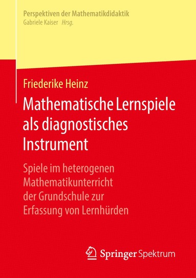 Mathematische Lernspiele als diagnostisches Instrument (h�ftad)