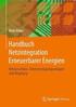 Handbuch Netzintegration Erneuerbarer Energien: Netzanschluss, Stromerzeugungsanlagen Und Regelung