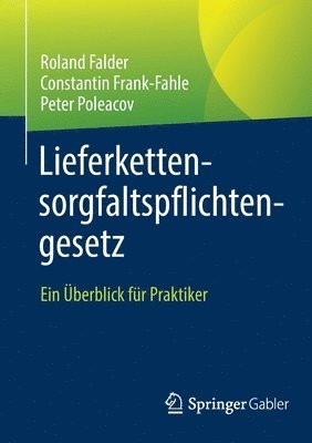 Lieferkettensorgfaltspflichtengesetz (häftad)