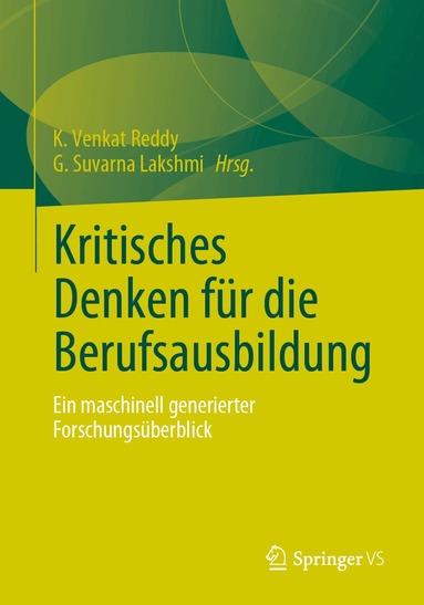 Kritisches Denken f�r die Berufsausbildung (inbunden)