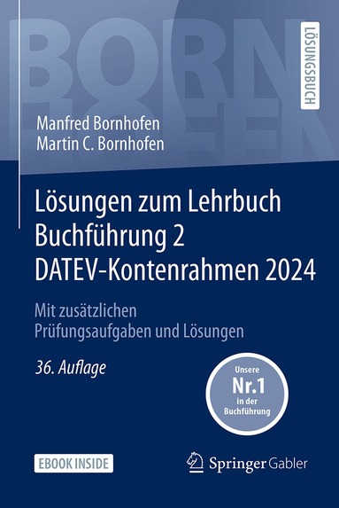 Lösungen zum Lehrbuch Buchführung 2 DATEV-Kontenrahmen 2024 (inbunden)