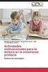 Actividades motivacionales para la lectura en la ensenanza primaria