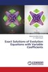 Exact Solutions of Evolution Equations with Variable Coefficients