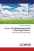Status of Modernisation of Tribal Agriculture
