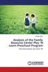 Analysis of the Family Resource Center Play 'N Learn Preschool Program
