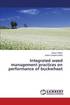 Integrated weed management practices on performance of buckwheat