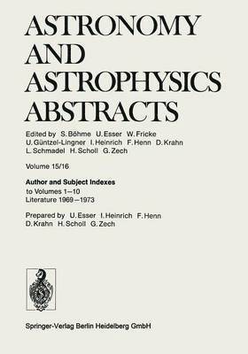 Author and Subject Indexes to Volumes 1-10 Literature 1969-1973 (hftad)