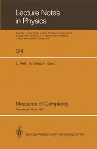 Measures of Complexity (hftad)