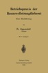 Betriebspraxis der Baumwollstrangf�rberei