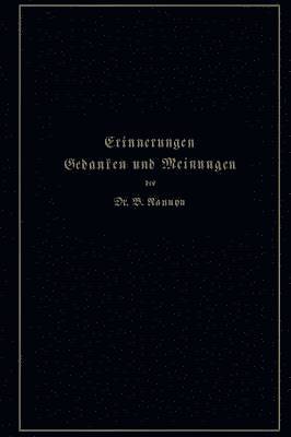 Erinnerungen, Gedanken und Meinungen (häftad)