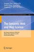 The Semantic Web and Web Science