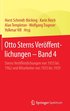 Otto Sterns Veroeffentlichungen - Band 4