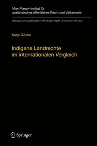 Indigene Landrechte im internationalen Vergleich (e-bok)