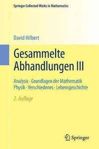 Gesammelte Abhandlungen III (häftad)