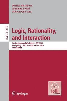 Logic, Rationality, and Interaction (inbunden)