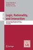 Logic, Rationality, and Interaction