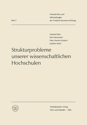 Strukturprobleme unserer wissenschaftlichen Hochschulen (pussel)