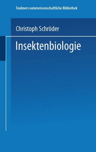 Insektenbiologie (e-bok)