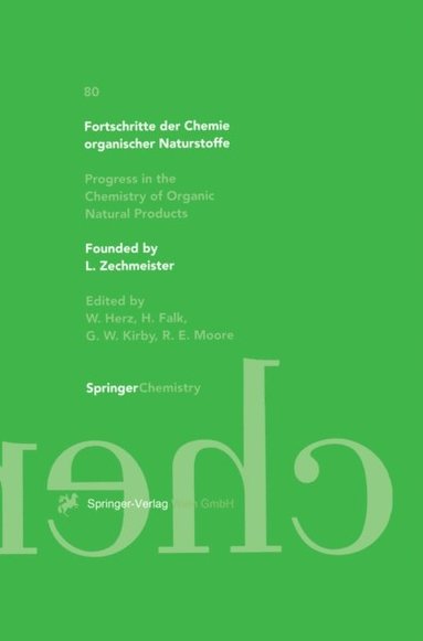 Fortschritte der Chemie organischer Naturstoffe / Progress in the Chemistry of Organic Natural Products (e-bok)
