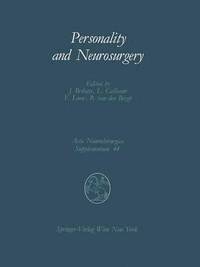 Personality and Neurosurgery (häftad)