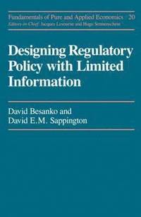 Designing Regulatory Polcy (häftad)